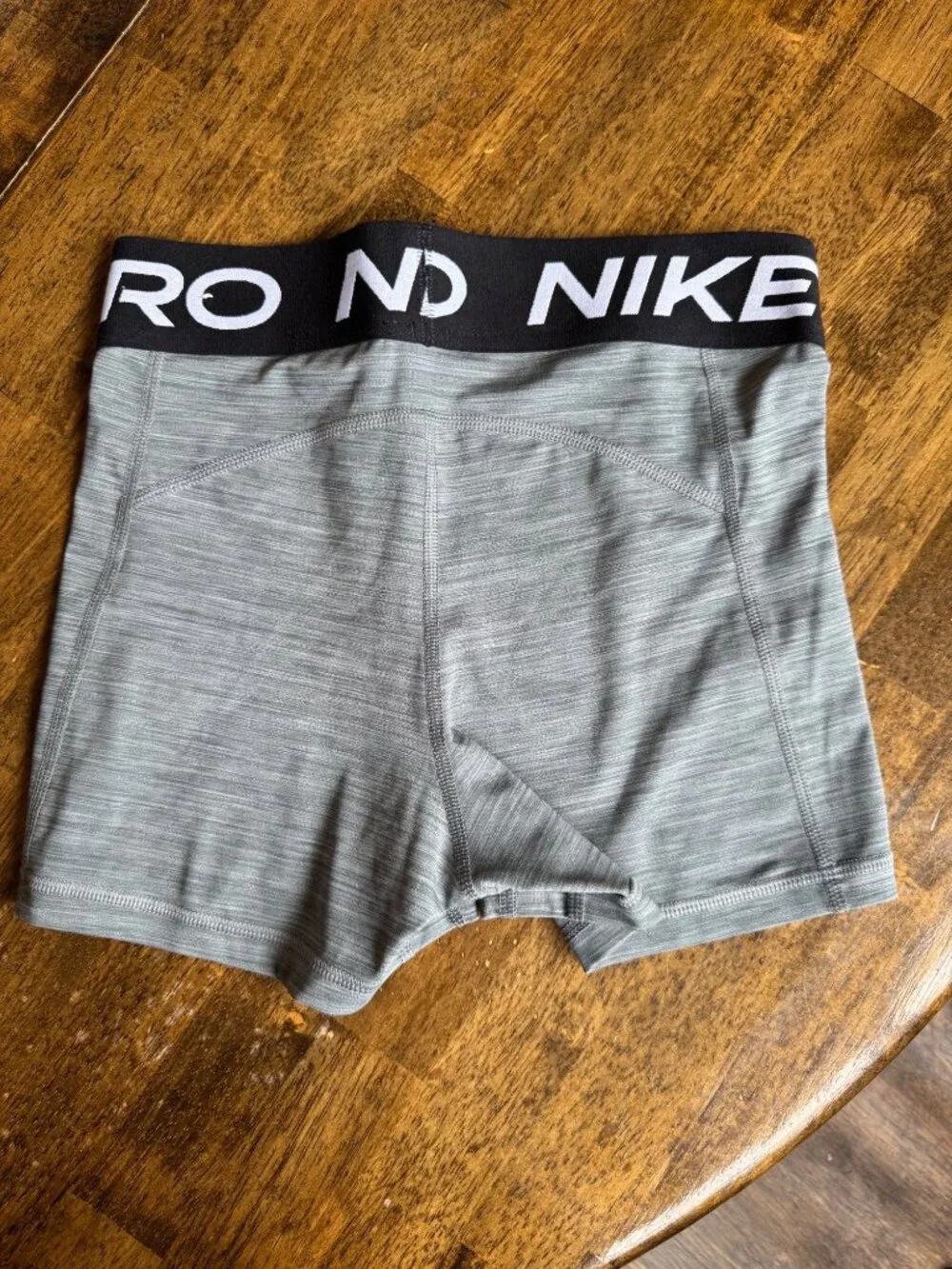 Nike Pro Dri-Fit Activewear Black & Grey Compression Athletic Shorts Size Small - Picture 3 of 5